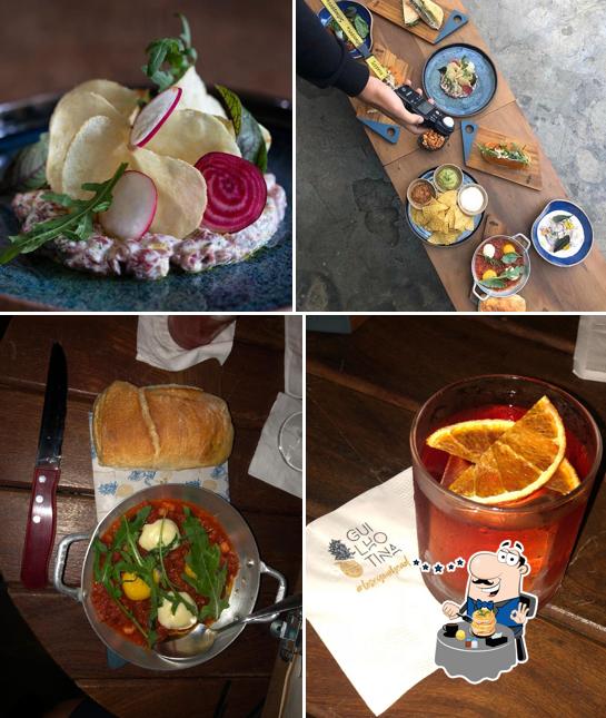 Comida em Guilhotina Bar