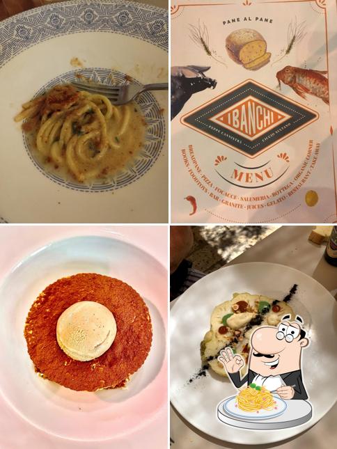 Spaghetti alla carbonara al I Banchi - Ristorante