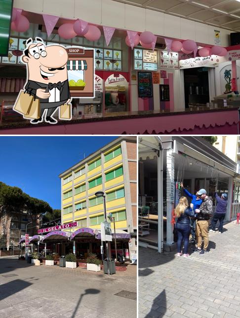 Gli esterni di Il Gelato