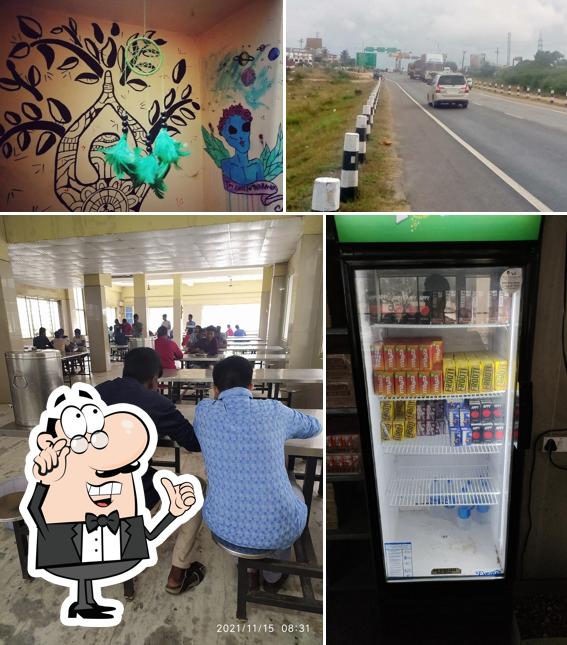 Check out how Karpagam Pharmacy Canteen looks inside