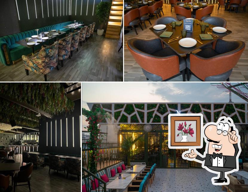 The interior of Neobaa - Sky Bar