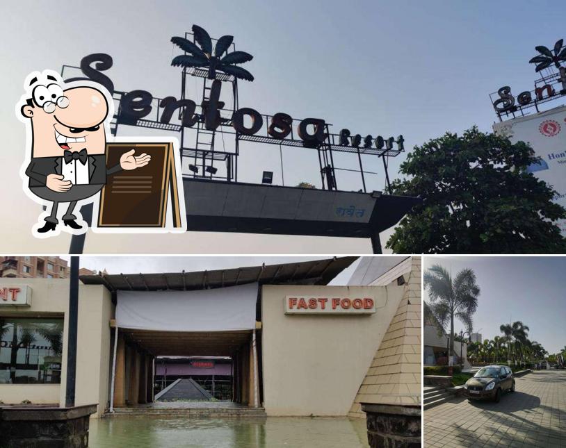 The exterior of Sentosa MultiCuisine Restaurant