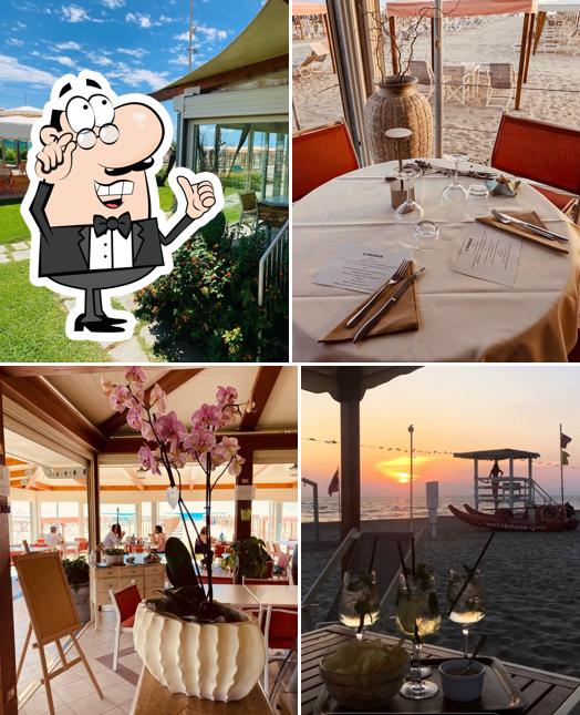 Dai un'occhiata agli interni di Bagno Ristorante La Spiaggia