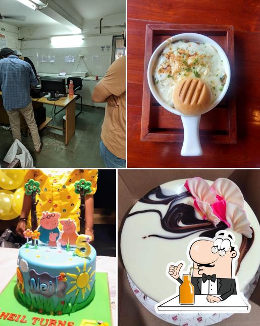 Enjoy a drink at Brown Town Bakery