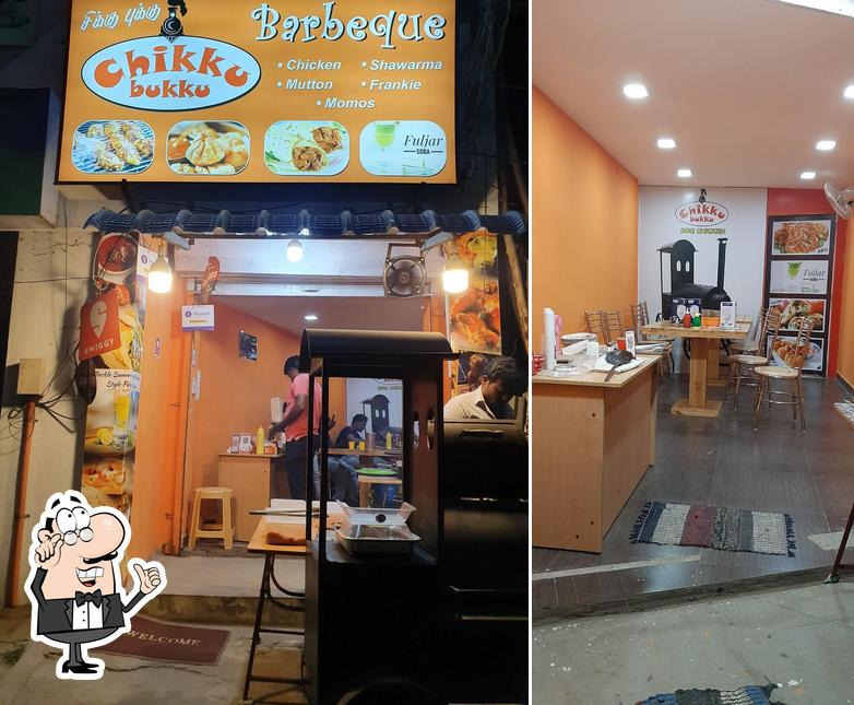 The interior of Chikku Bukku bbq