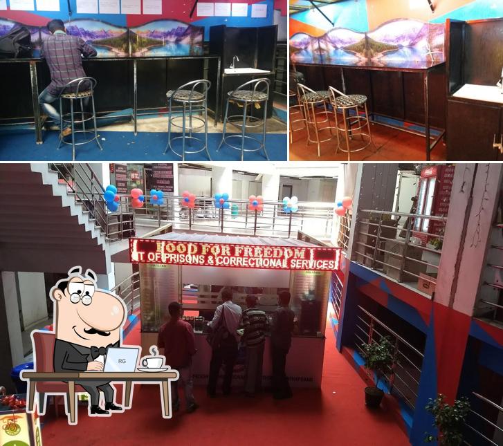 The interior of FOOD FOR FREEDOM