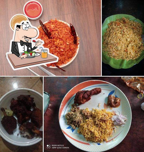 Meals at Malabar Biryani