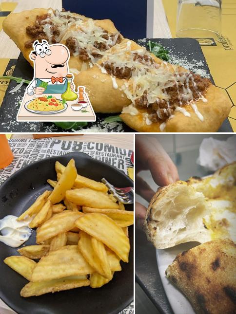 Platti al Pizzeria O Professore Capua