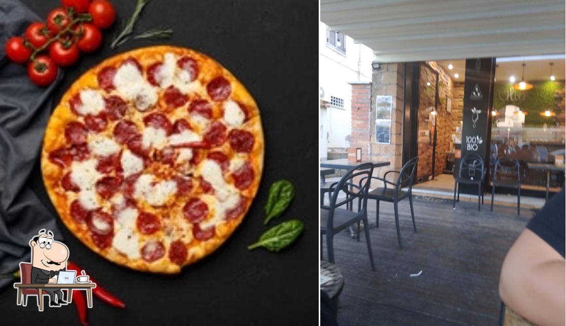 Gli interni di Pizzeria olio la tonda
