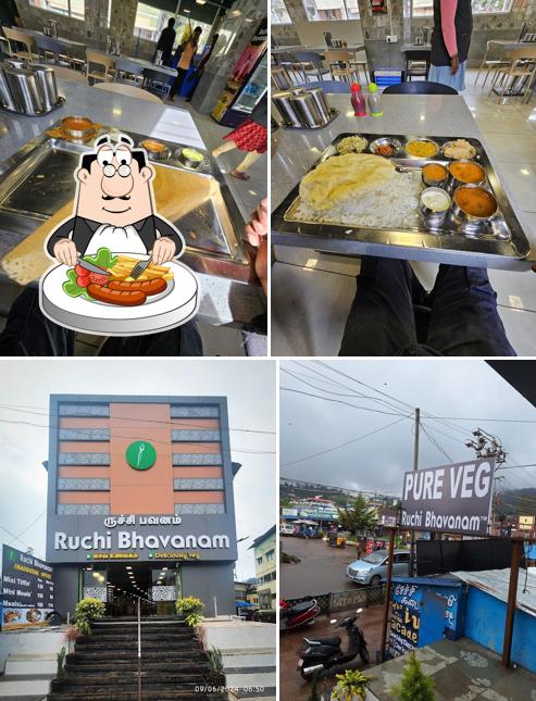 The photo of Ruchi Bhavanam’s food and exterior