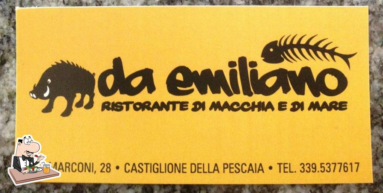 Platti al Ristorante Da Emiliano Ci.pe