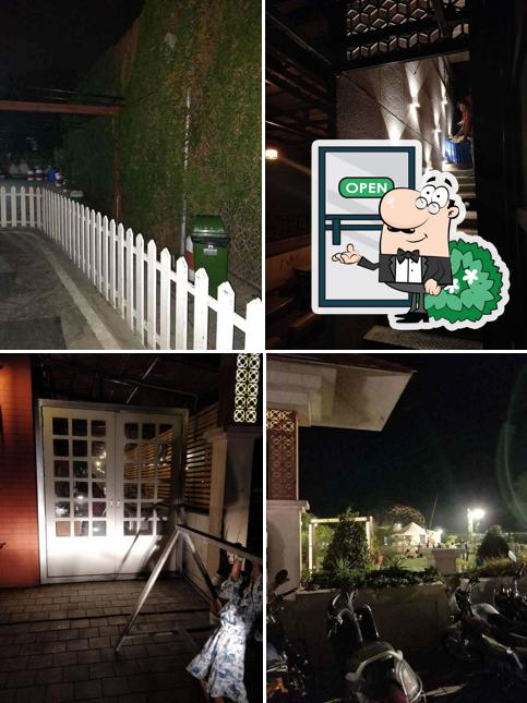 Enjoy the view at the outside area of Apna Sweets