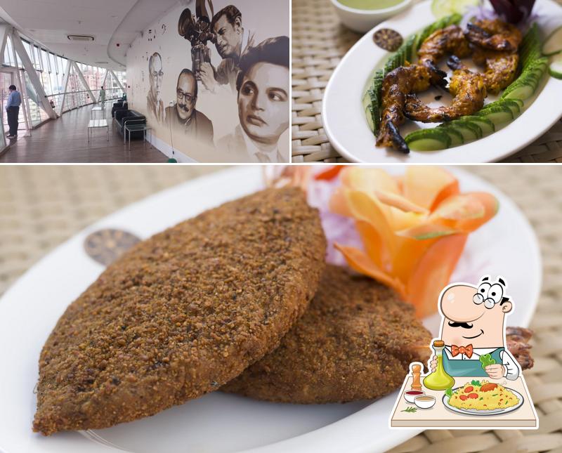 The restaurant's food and interior