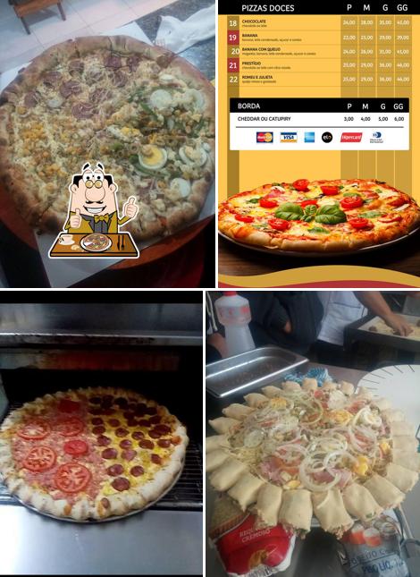 No Burgo's Burger e Pizza, você pode degustar pizza