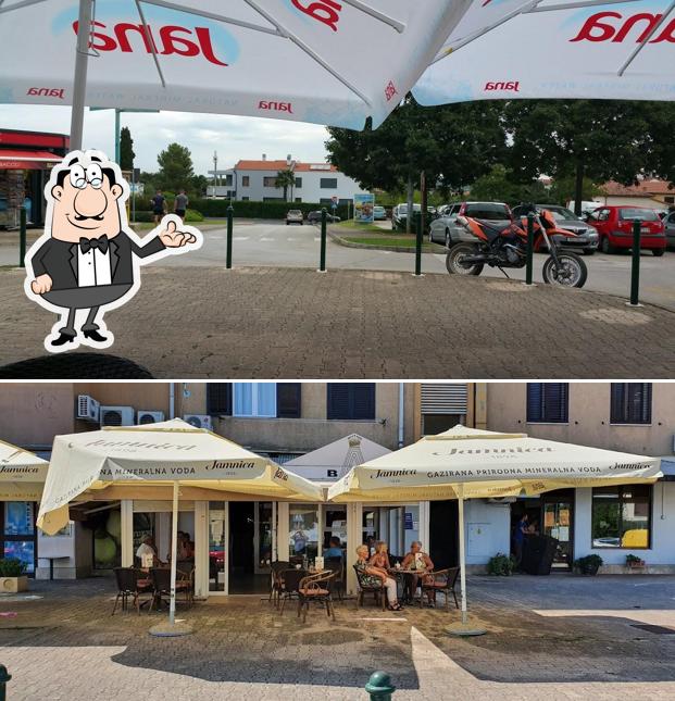 Gli interni di Caffe Bar "A Bar"