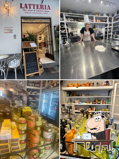 Gli interni di Latteria Cooking Class Positano