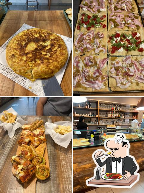 Platti al Caffetteria Focacceria I ROSSINI