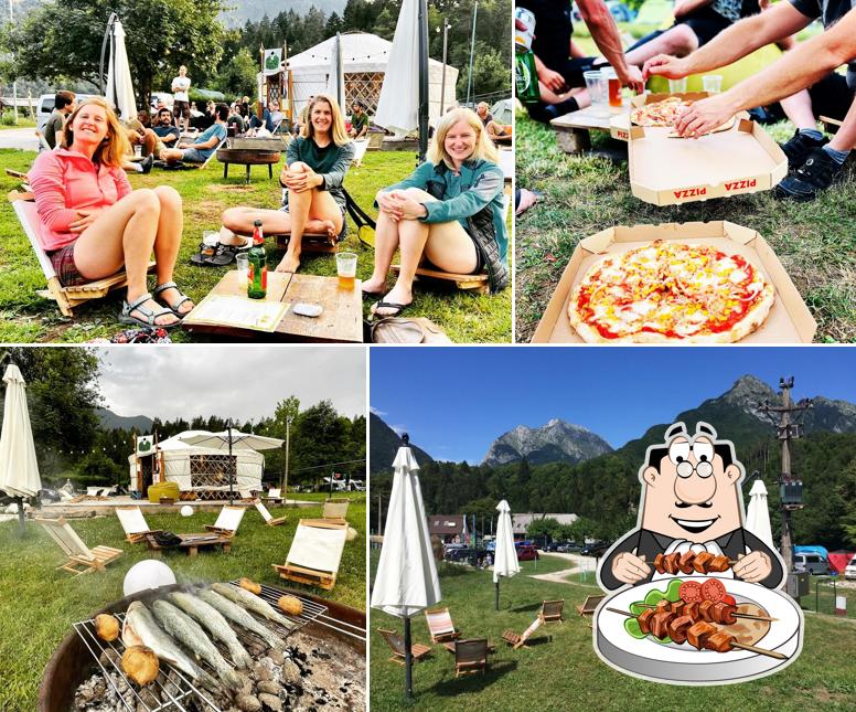 Cibo al Yurty Bar • Bovec