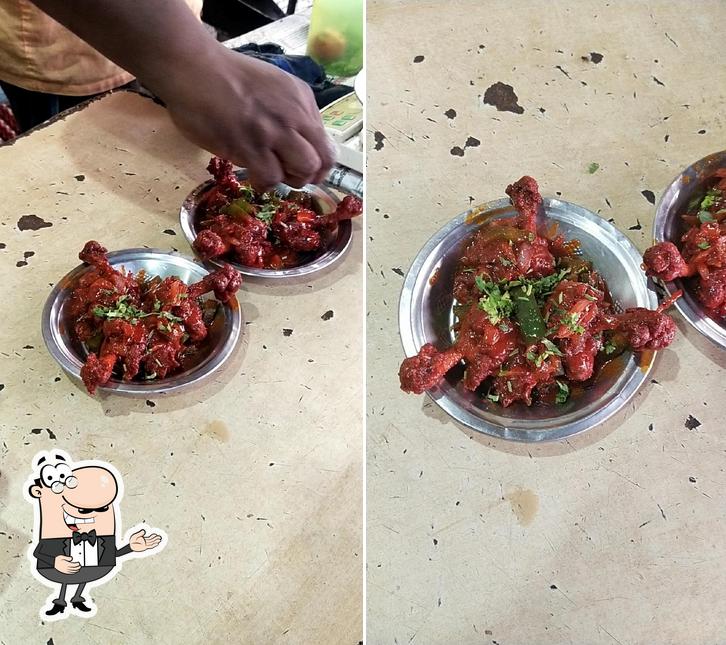 See this picture of Annai food point