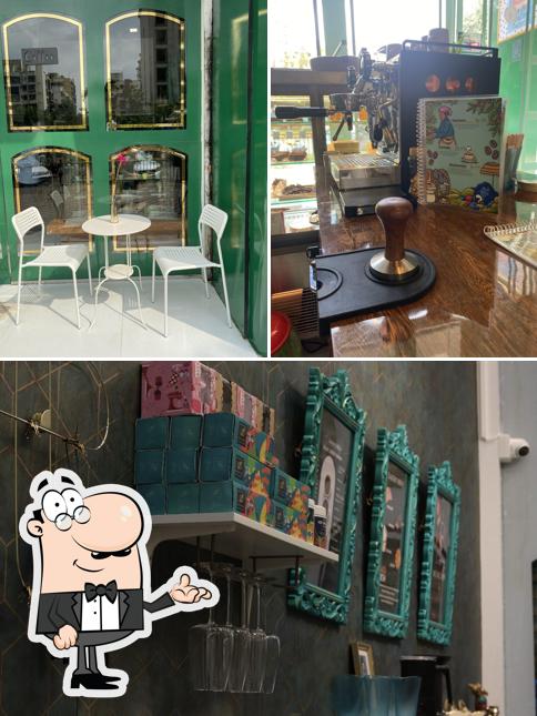 Among different things one can find interior and exterior at Big Boy Cake and Bakers/ GOAT Coffee Company (Refined Sugar-Free)