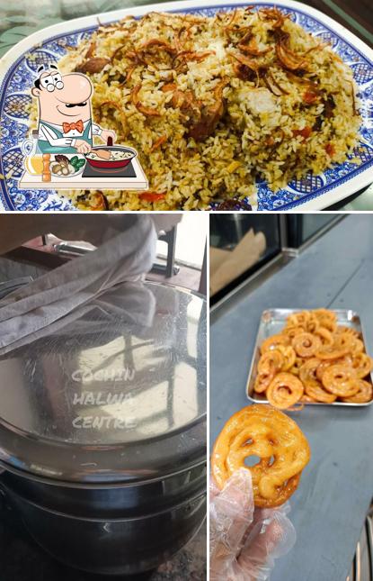 Fried rice at Cochin Halwa Centre