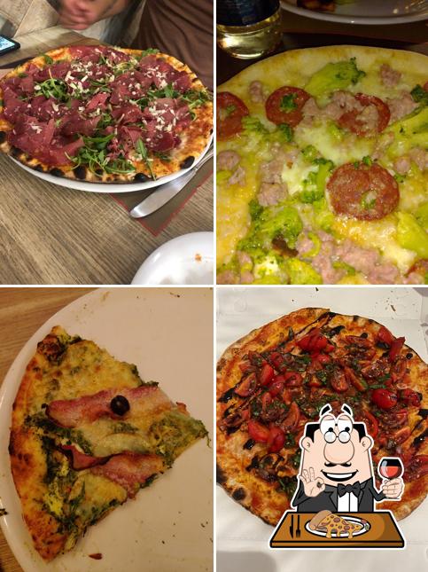 Scegli tra le molte varianti di pizza