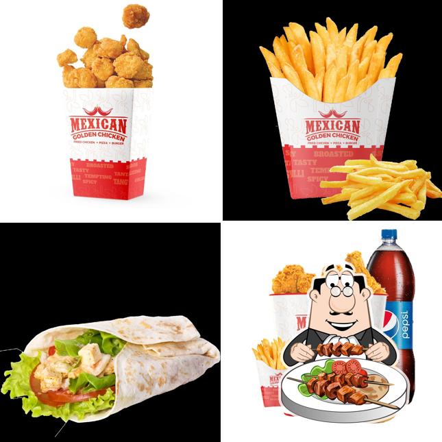 Food at Mexican Golden Chicken Fried Chicken Perumbavoor