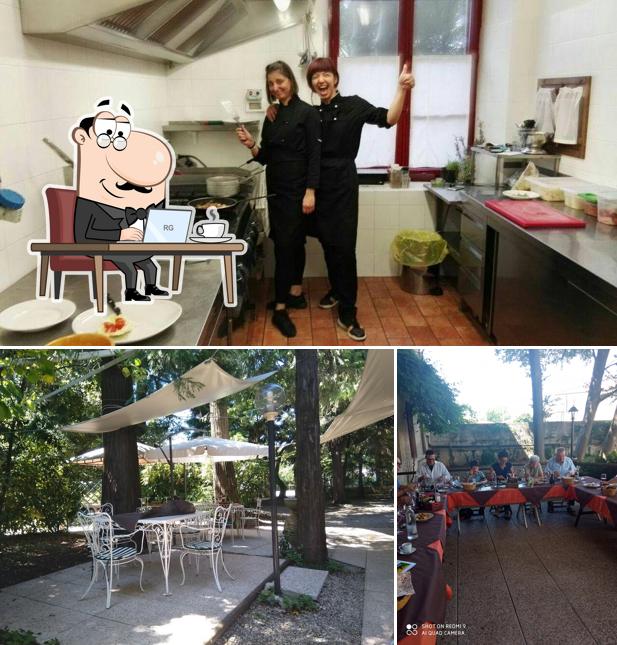 Dai un'occhiata agli interni di Osteria 51