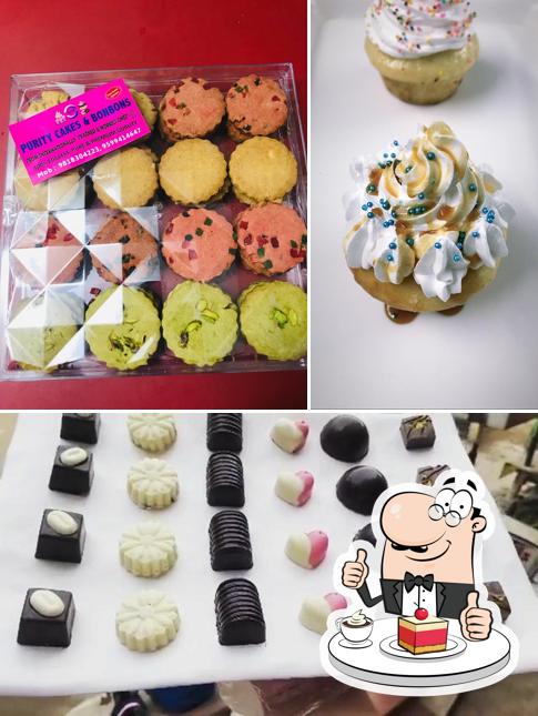 Purity Cakes and Bonbons offers a variety of sweet dishes