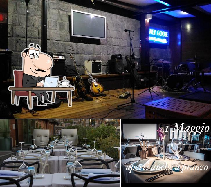 Gli interni di Ristorante Marina del Nettuno Yachting club Messina