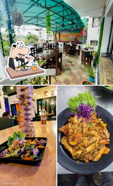 The restaurant's food and interior