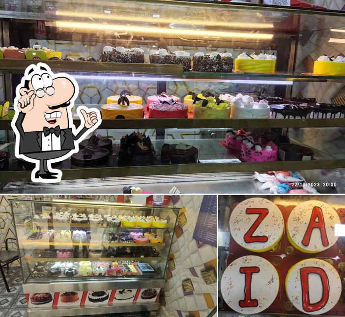 The interior of U2 CAKE, KHADIPAR