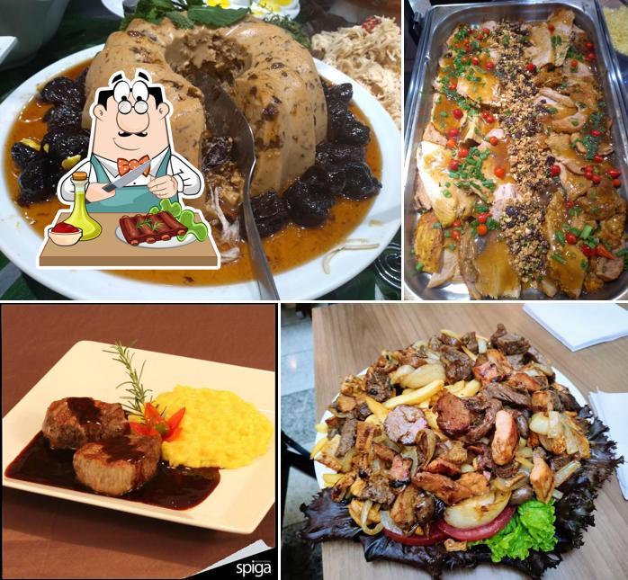 Escolha refeições de carne no SPIGA