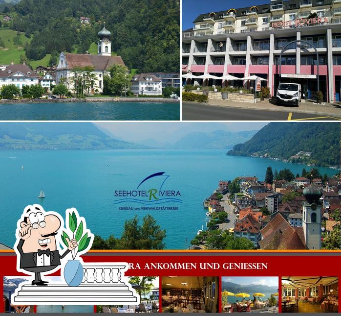 Guarda la parte esterna di Seehotel Riviera at Lake Lucerne