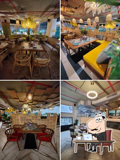 The interior of Thyme & Whisk