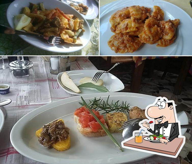 Cibo al Trattoria Da Luciano Camaiore