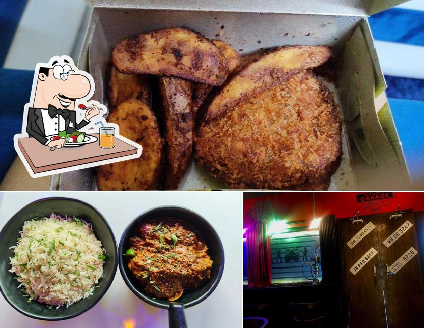 Among various things one can find food and exterior at The Mechanic Cafe