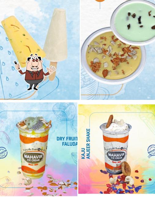 Food at Mahavir Ice Cream