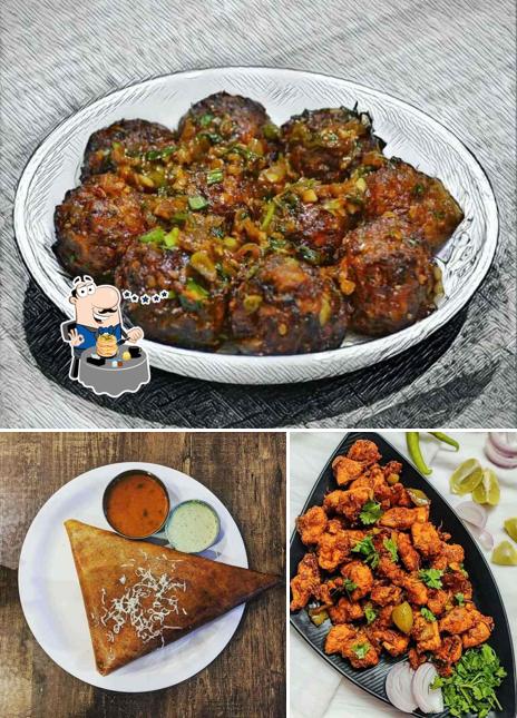 Food at BlueBird Cafe