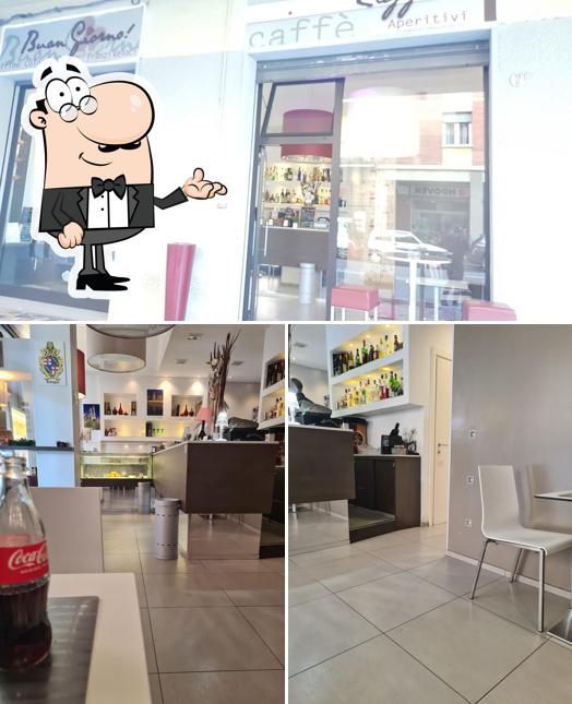Dai un'occhiata agli interni di Buon Giorno Caffè