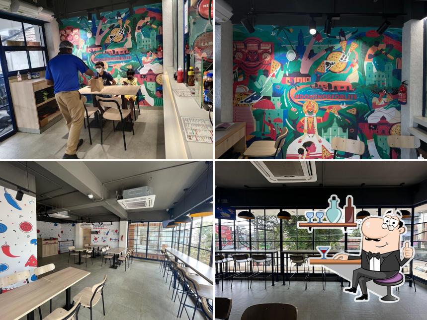 Check out how Domino's Pizza MC Square, Kochi looks inside