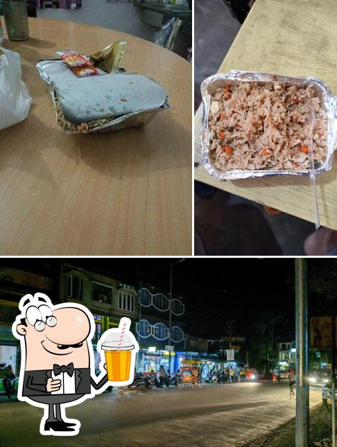 Enjoy a beverage at Food Affair