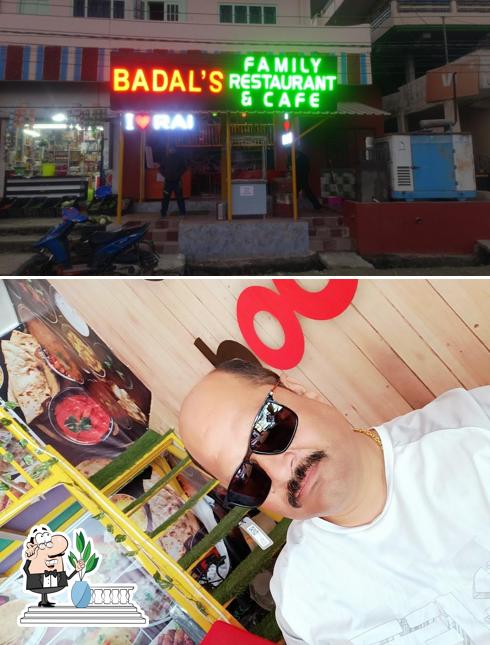 The exterior of Badal family resturant & cafe