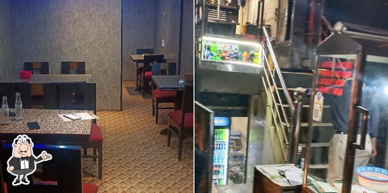 The interior of Chiken Changezi Corner