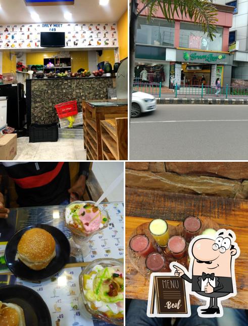 Green lemon cafeteria