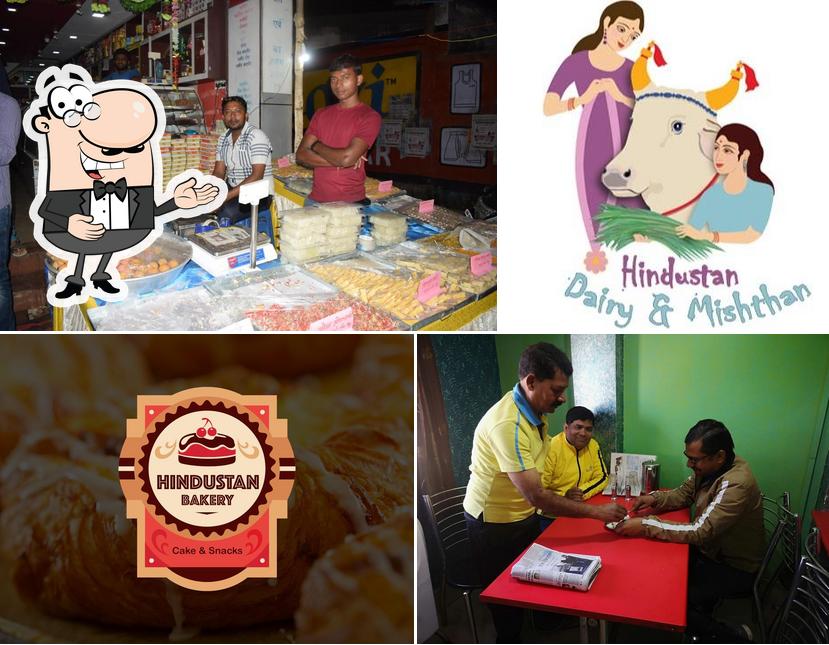 Here's a picture of Hindustan dairy and mishtan and family restaurant