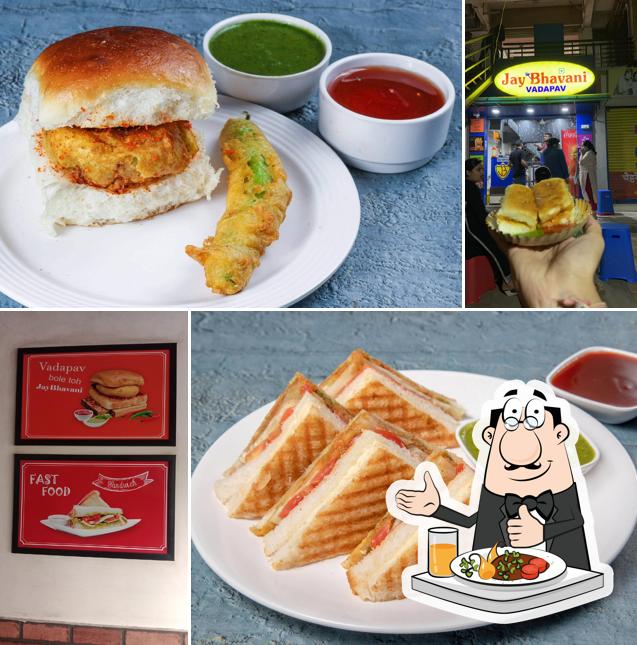 Pulled pork sandwich at Jay bhavani vadapav