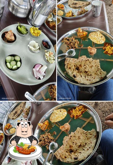 Food at Jay gopal hotel kathiyawadi