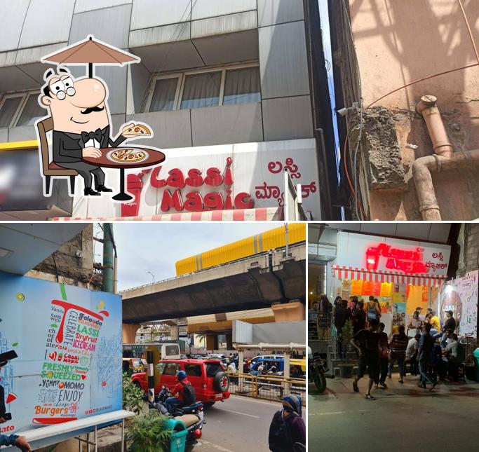 The exterior of Lassi Magic
