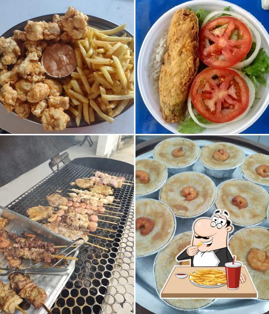 Prove batatas fritas no Peixe Frito & Cia